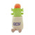 Cactus with Orange Bloom in GCU Planter with Legs Plush