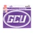 Purple and White GCU Oval Sticker