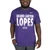 Nike Men's Purple Grand Canyon Lopes Gradient Lines Tee