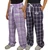 Boxercraft Women's Plaid GCU Flannel Pajama Pants