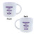 Purple Road Signs GCU Logos White Mug