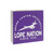 Legacy Purple Grand Canyon University Lope Nation Wood Block Sign