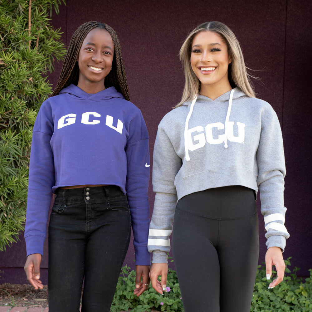 Champion Women's Gray and White Grand Canyon University