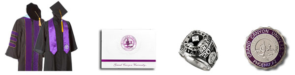 grand canyon university master's cap and gown