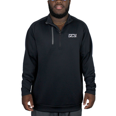 Antigua Big & Tall Men's Black GCU 1/4 Zip