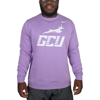 purple nike crewneck mens