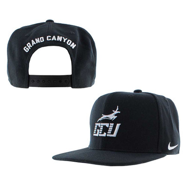 Nike Black Running Lope GCU Flatbill Snapback Hat
