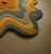 3D Wavy Sculpted Rug: Modern Abstract Handmade Carpet, Colorful Floor Art Decor | Handmade Art Rug | Colorful Abstract Floor Decor 8x10 9x12