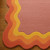 Blush Pink Irregular Hand Tufted Abstract Wavy Peach Shades Bedroom Area Rugs, Modern Unique Organic Shape Custom Area 9x12 Living Room Rug