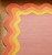 Blush Pink Irregular Hand Tufted Abstract Wavy Peach Shades Bedroom Area Rugs, Modern Unique Organic Shape Custom Area 9x12 Living Room Rug