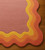 Blush Pink Irregular Hand Tufted Abstract Wavy Peach Shades Bedroom Area Rugs, Modern Unique Organic Shape Custom Area 9x12 Living Room Rug