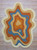 Colorful Irregular Amoeba Hand Tufted 6x8 Wool Area Rugs for Living Room, Modern Wave Pattern Rugs for Kids Room, Handmade 4x6 5x7 5x8 Rugs