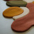 Hand Tufted Modern Colorful Scalloped Edge Wool 8x10 Area Rug for Living Room, Irregular Wavy Edge Pattern 6x9 Rugs for Dining Room, 5x7 Rug