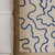 Modern Navy Blue Ivory Irregular Hand Tufted Blue 5x7 Wool Area Rug for Living Room, Abstract Blue Rug for Kids Room, Contemporary Rugs 8x10