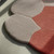 Hand-Tufted Wool Area Rug, Pink Beige Organic Pebble Design