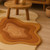 Hand Tufted Wool Area Rug, Irregular Amoeba Shape, Earthy Tones