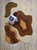 Hand Tufted Wool Area Rug, Irregular Amoeba Shape, Earthy Tones