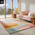 Colorful Hand Tufted Wool 8x10 Area Rugs for Kids Room, Modern Geometric Design 6x8 Rugs for Living Room, Multicolor 7x10 Rugs for Bedroom