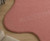 Blush Pink Wool Rug, Irregular Hand-Tufted Blob Shape, Modern Minimalist Decor