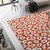 Modern Hand Tufted Off White Burnt Orange Rugs 8x10 for Living Room, Handmade Scandinavian Orange 6x9 Rugs for Bedroom, 5x8 9x12 Area Rugs