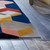 Modern Multicolor 3D Geometric Hand Tufted Living Room Carpet, Abstract Colorful Area Rugs for Bedroom, Handmade Custom Size Block 6x9 Rugs