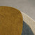 Modern Abstract Mustard, Teal and Ivory Hand Tufted Round Rugs for Living Room, 6x6 7x7 8x8 Circle Rugs For Nursery, Handmade Round 4x4 Rugs