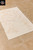 Minimalist Ivory Peach Botanical Abstract Floral Hand Tufted Designer Area Rug for Living Room| Plant 8x10 9x12 10x14 12x15 Custom Size Rugs