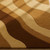 Abstract Beige Brown Earth Tone Wavy Hand Tufted Wool Rug for Living Room, Modern 8x10 Bedroom Rug, Handmade 5X7 5X8 6x9 8X10 9x12 Area Rugs
