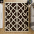 Modern Geometric Brown White Hand Tufted Abstract Area Rugs for Living Room, Scalloped 8x10 Area Rugs for Dining Room, Custom 5x8 6x9 Rugs