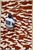 Modern Burnt Orange Off White Geometric Hand Tufted Wool 4x6 Area Rug for Living Room, Handmade Contemporary Unique Area Rugs 6x9, 9x12 Rugs