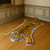 Modern Black and Yellow Tiger Animal Print Hand Tufted Abstract Wool Area Rug 6x9 for Living Room, Handmade 4x6 5x7 5x8 6x8 8x10 Nursery Rug