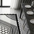 Modern Black & White Geometric Scalloped Hand Tufted Wool 8x10 Area Rug for Living Room, Abstract Contemporary Rugs for Dining Room, 6x9 Rug