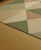 Modern Off White Sage Green Colorful Abstract hand Tufted Wool 7x10 Rugs for Living Room, Minimalist 6x9 Rugs for Bedroom, Contemporary Rugs