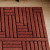 Hand Tufted Stylish Geometric Terracotta and Black Wool 8x10 Area Rug for Living Room, Modern Rugs for Dining Room, Abstract Hallway 6x9 Rug