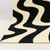 Abstract Black and White Wave Hand Tufted 6x9 Rugs for Bedroom, 8x10 9x12 Modern Statement Area Rugs for Living Room, Custom Size 12x15 Rugs