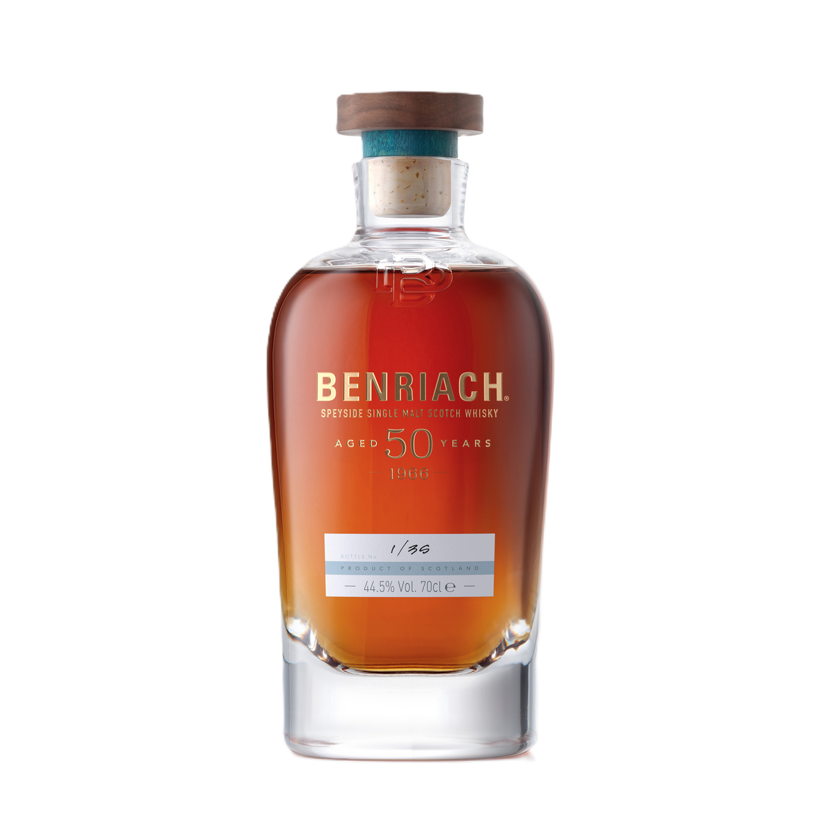 Benriach 50 ans 1966 #2383 Bourbon Barrel 70cL