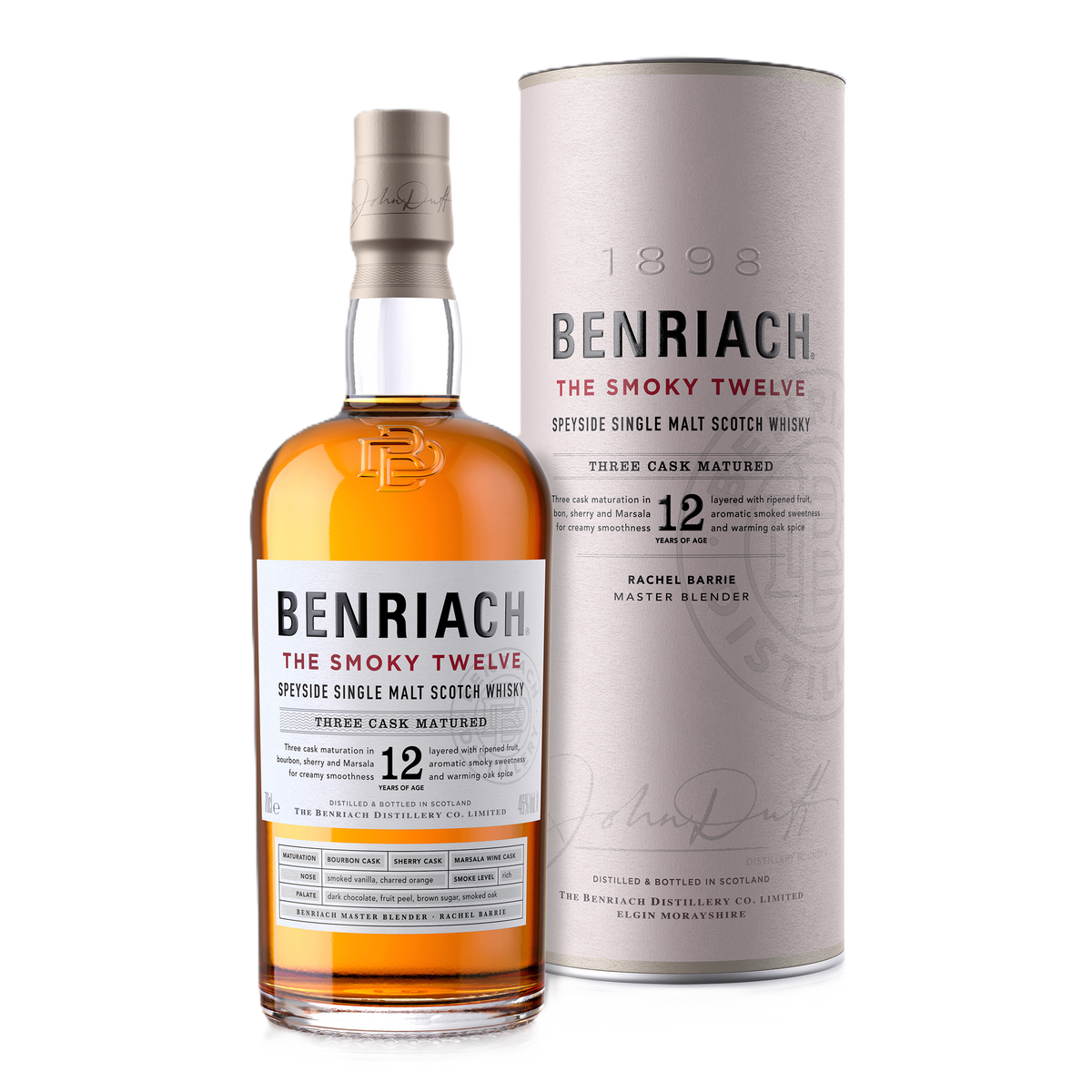 Benriach 12 ans The Smoky Twelve 70cL