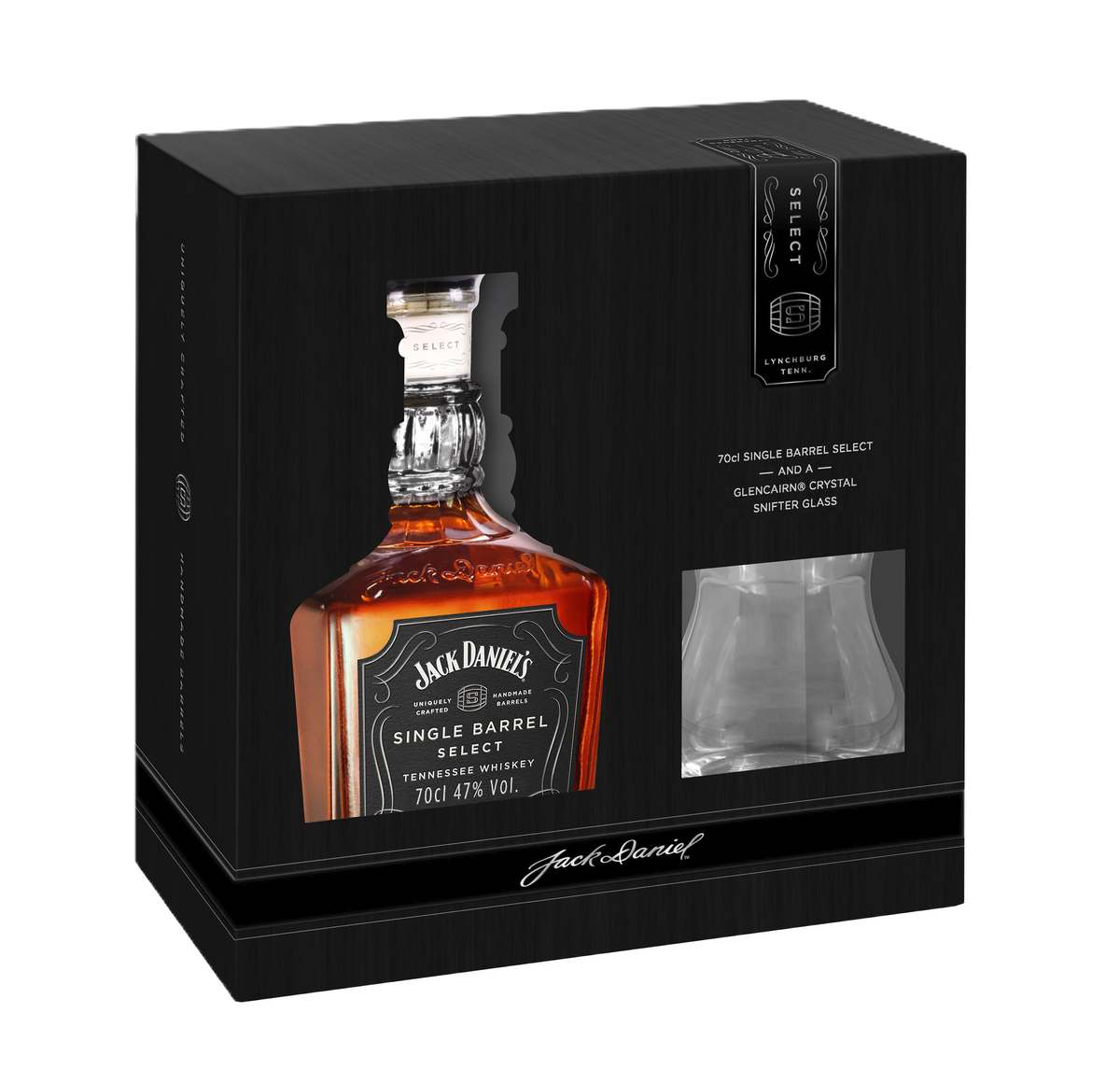 Jack Daniel's Single Barrel Select 70cL - Coffret + 1 verre