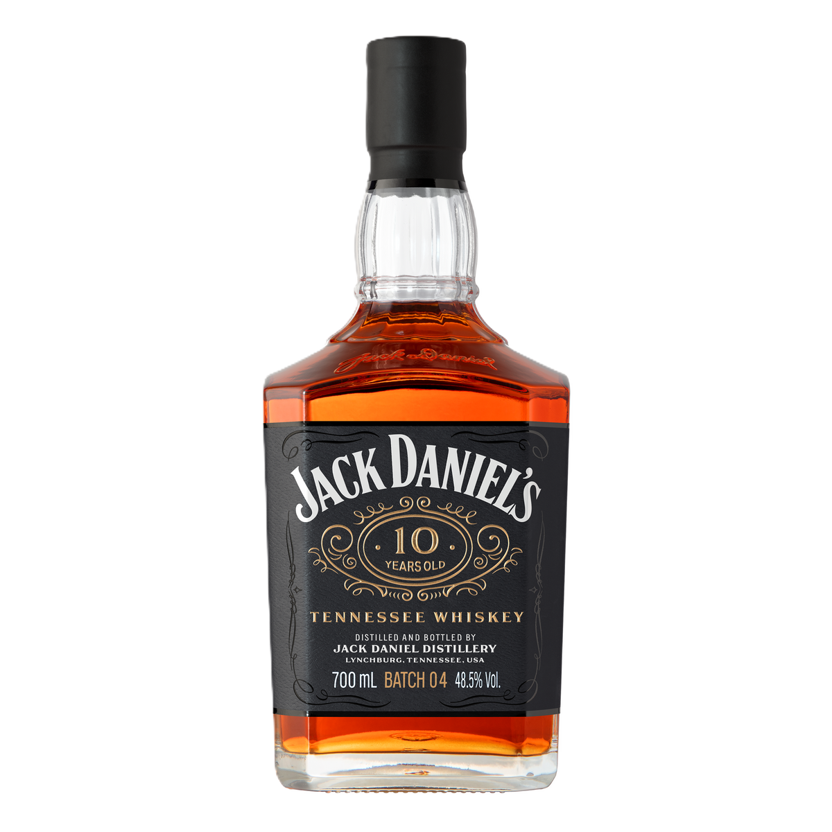 Jack Daniel’s 10 ans Tennessee Whiskey 