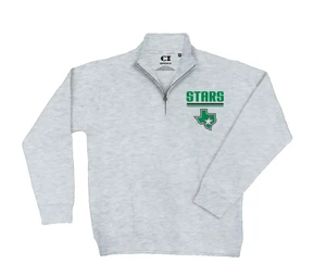 Gray Quarter Zip- Pullover