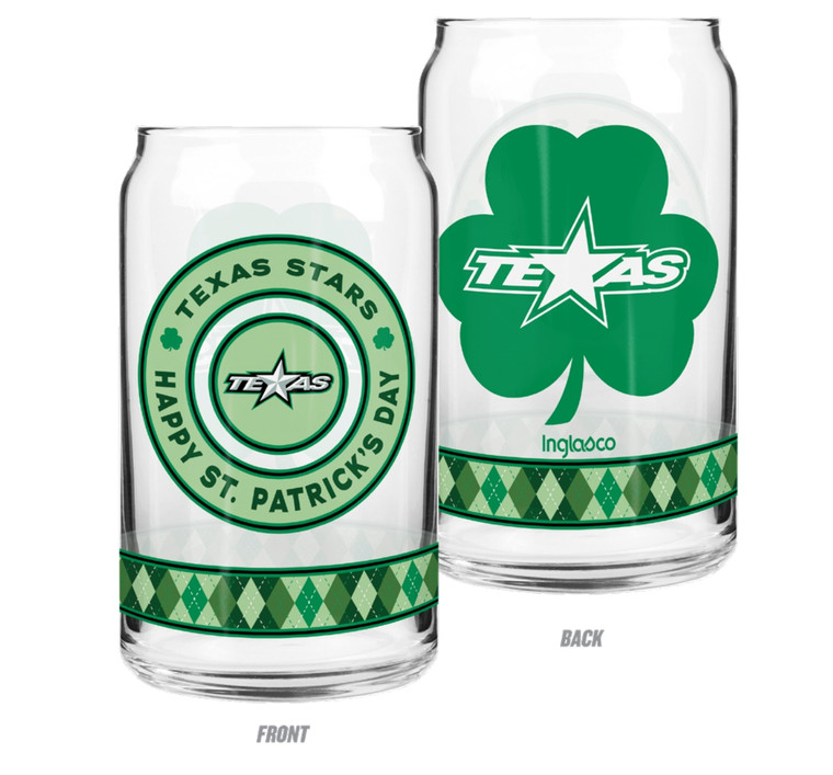 16oz St. Patrick's Can Glass