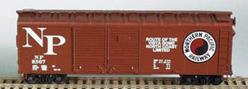 Bowser HO 40 Foot Box Cars (Double Door) KIT  Northern Pacific