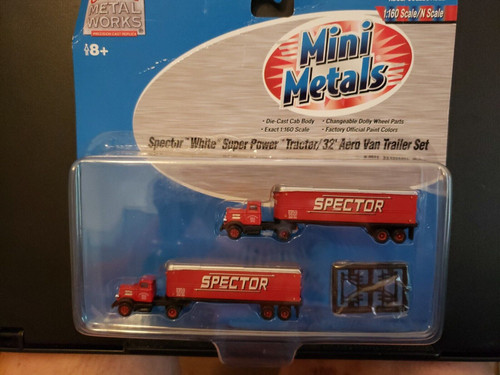 Mini Metals Spector Tractor/Trailer  2 pack