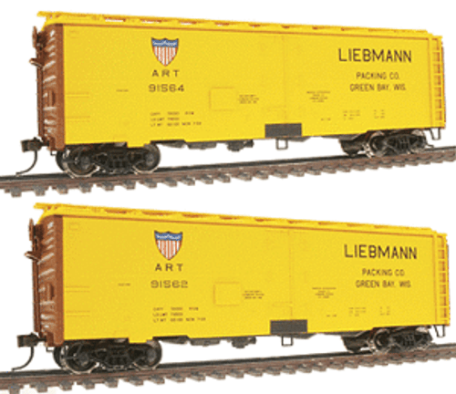 HO General American 40' Meat Reefer  Liebmann Packing  932-22582 OL 1