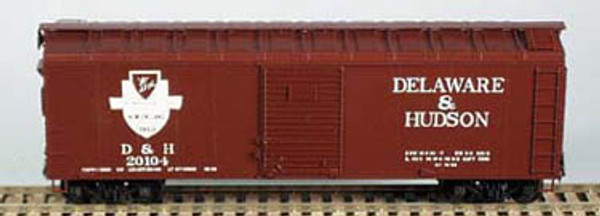 BOWSER HO 40 Foot Box Cars (Single Door) KIT  D & H  3-1110