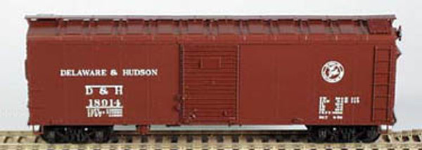 BOWSER HO 40 Foot Box Cars (Single Door) KIT  D & H  3-1117