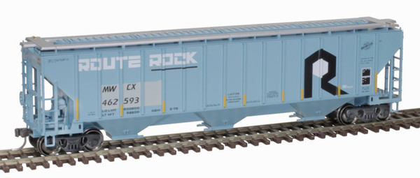 HO TM THRALL 4750 COVERED HOPPER MIDWEST RAILCAR [EX-ROCK] #462593