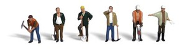 HO Scale Woodland Scenics Baseball Players II