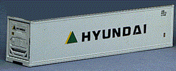HO 40' Reefer Box Container Hyundai