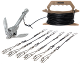 Higdon Outdoors 30340 Battleship Jerk Rig PVC Coated Steel